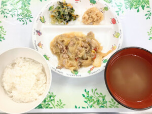 7月1日　昼食